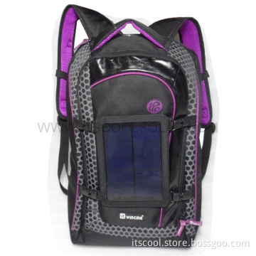Solar Backpack to Charge Cell Phone